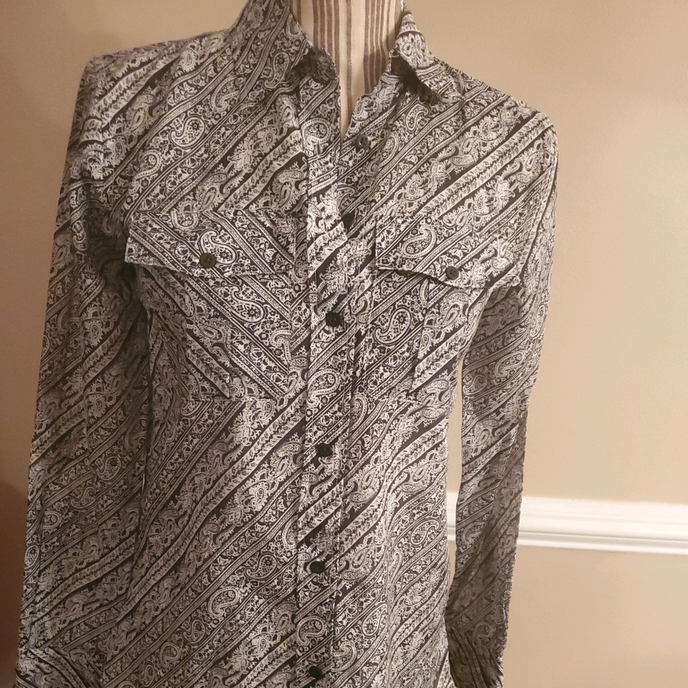 NWT  Ladies Ralph Lauren Courtenay Top Size XS